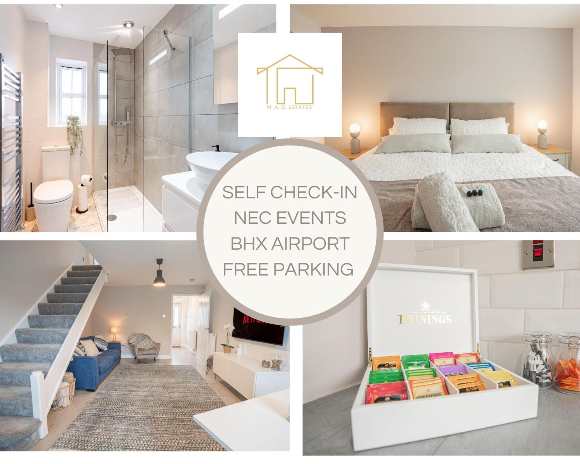 Stunning Abode 5 Min From Nec & Bhx, Pets Allowed Marston Green Екстер'єр фото